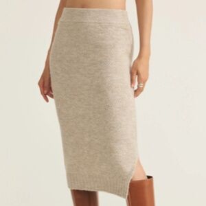 Z Supply Shellie Skirt - Oatmeal